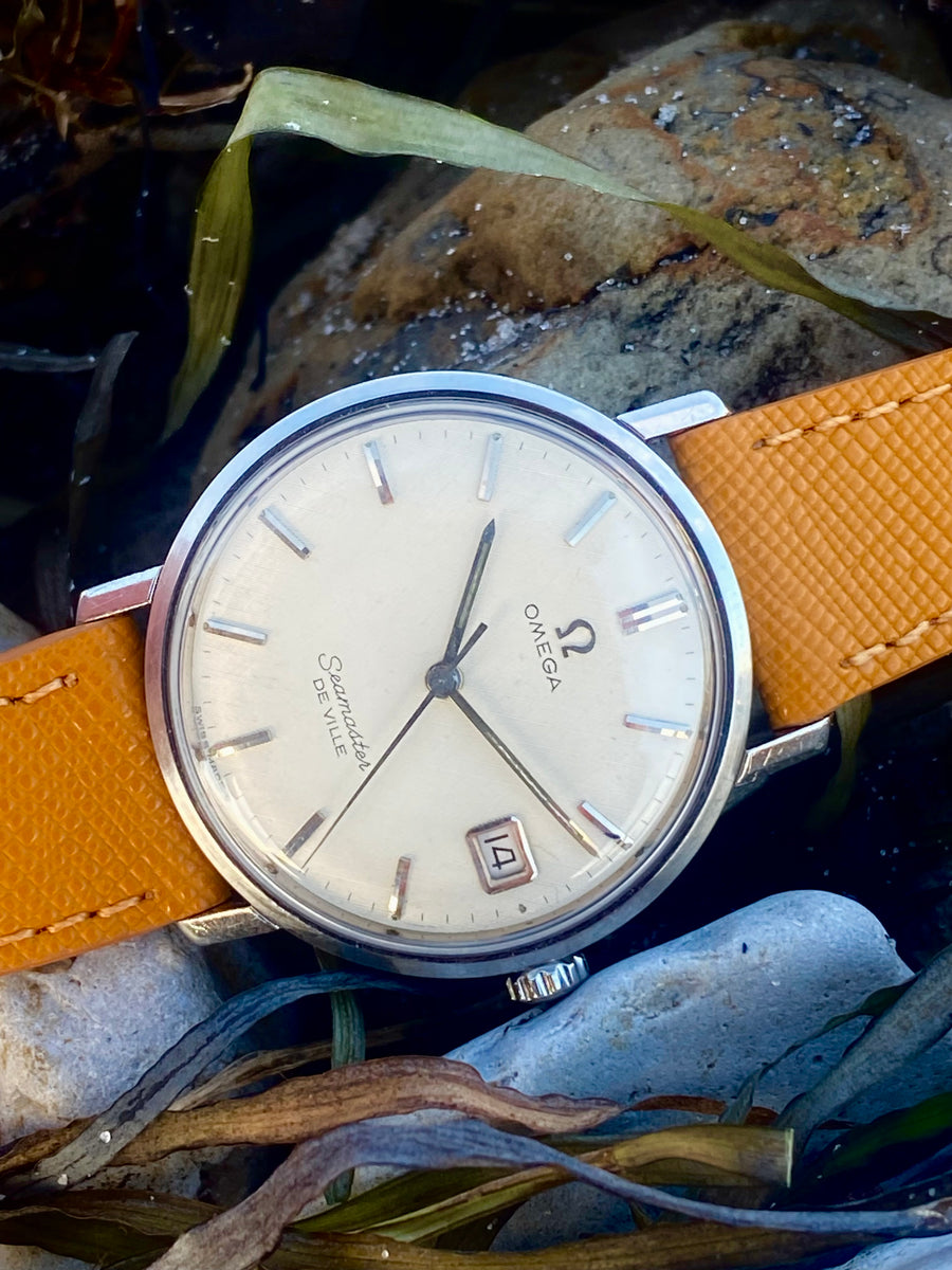 1964 Omega Seamaster De Ville ”Linen dial” *SERVICED* – WOFS 1964 Omega Seamaster De Ville ”Linen dial” *SERVICED* – WOFS