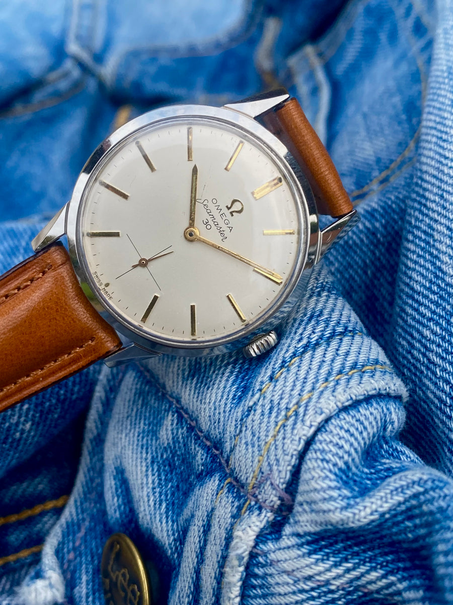 1962 Omega Seamaster 30 with unpolished case *SERVICED* – WOFS Watches