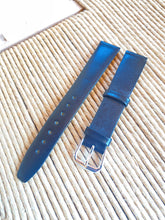 Load image into Gallery viewer, 16/14mm NOS Leather strap (Black)