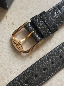 18mm/16mm Original Tissot genuine leather strap and original buckle