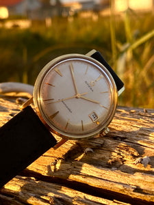 1961 Omega Seamaster with gorgeous "linen dial" *SERVICED*