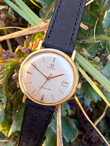 1961 Omega Seamaster with gorgeous "linen dial" *SERVICED*