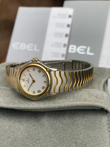 1990’s Ebel Classic ”Wave” with box and papers