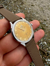 Load image into Gallery viewer, 1954 Rare Omega Constellation ”Bumper” with arrowhead index’ *SERVICED* w warranty