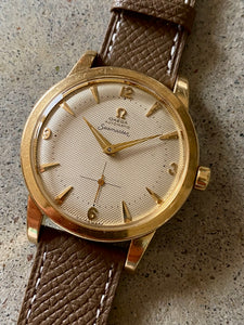 1951 Rare Omega Seamaster (jumbo) with honeycomb-dial *SERVICED*