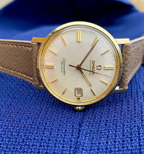 Load image into Gallery viewer, 1963 Stunning Omega Automatic Seamaster De Ville ”linen dial” *SERVICED*