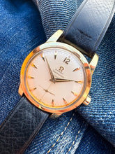 Load image into Gallery viewer, 1952 Crazy Omega automatic Seamaster ”bumper” original buckle and strap *SERVICED*