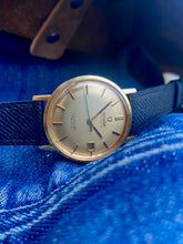 Load image into Gallery viewer, 1963 SUPER-Rare Omega Seamaster Deville with 18k gold case AND dial *SERVICED*