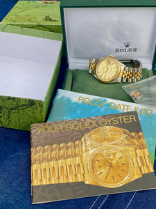 1978 Rolex Datejust 1601, box and manuals. *SERVICED*