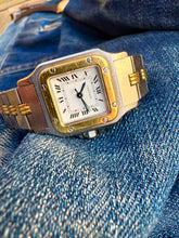 Load image into Gallery viewer, 1988 Cartier Santos Galbée automatic with 01/88-bracelet