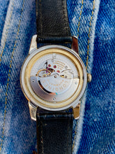 Load image into Gallery viewer, 1955 Longines Conquest original box, paper, strap and buckle *SERVICED*