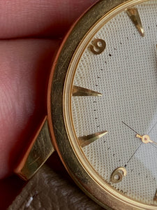 1951 Rare Omega Seamaster (jumbo) with honeycomb-dial *SERVICED*