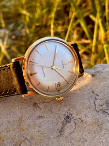 1961 Omega Seamaster with gorgeous "linen dial" *SERVICED*
