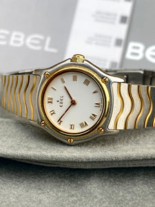 1990’s Ebel Classic ”Wave” with box and papers