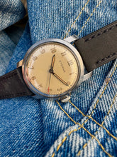 Load image into Gallery viewer, 1940’s ”fat case” Eterna with lovely dial *SERVICED*