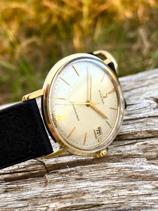 1961 Omega Seamaster with gorgeous "linen dial" *SERVICED*