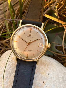 1961 Omega Seamaster with gorgeous "linen dial" *SERVICED*