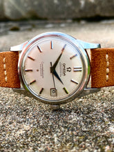 Load image into Gallery viewer, 1960 Omega Constellation Calendar with uncommon dial *SERVICED*