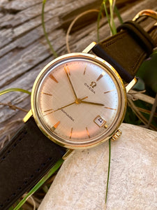 1961 Omega Seamaster with gorgeous "linen dial" *SERVICED*