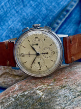 Load image into Gallery viewer, 1940’s Rare Ebel chronograph for Norwegian Air Force