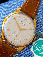 Load image into Gallery viewer, 1950&#39;s NOS Creation watch with original tag