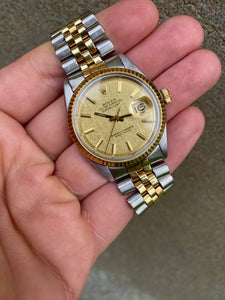 1978 Rolex Datejust 1601, box and manuals. *SERVICED*