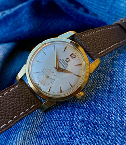 1956 Rare Omega Seamaster "Beefy lugs" with interesting engraving *SERVICED*