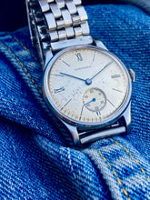 Load image into Gallery viewer, 1942 Rare Longines &quot;Bauhaus&quot;-dial EFCO with cal. 10.68z *SERVICED*