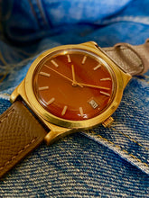 Load image into Gallery viewer, 1972 Omega Geneve with rare red dial *SERVICED*