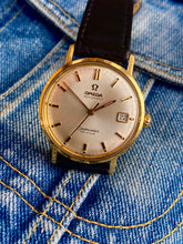 Load image into Gallery viewer, 1965 Omega Automatic Seamaster Deville 18k solid gold *SERVICED*