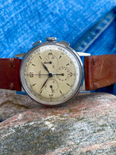 Load image into Gallery viewer, 1940’s Rare Ebel chronograph for Norwegian Air Force