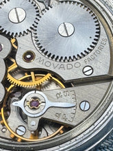 Load image into Gallery viewer, 1940/50’s rare Movado ”Sport” with F. Borgel case, original dial and original buckle