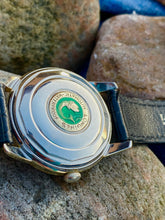 Load image into Gallery viewer, 1955 Longines Conquest original box, paper, strap and buckle *SERVICED*