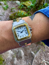 Load image into Gallery viewer, 1988 Cartier Santos Galbée automatic with 01/88-bracelet