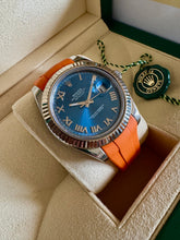 Load image into Gallery viewer, 2009 Rolex Datejust II both blue and black dial. Full-set. Serviced -24