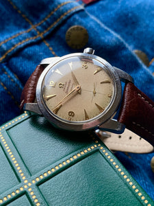 1952 Rare Omega Automatic Seamaster ”beefy” with honeycomb dial