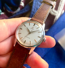 Load image into Gallery viewer, 1959 Omega Seamaster with alpha hands *SERVICED*