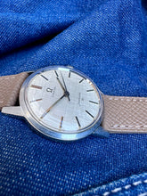 Load image into Gallery viewer, 1962 Gorgeous Omega Seamaster 30 with rare linen dial and *SERVICED* movement