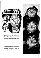 Load image into Gallery viewer, 1950&#39;s Rare Leonidas Chronograph *SERVICED* w. Warranty