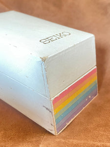 Seiko box from 1980’s, R-2 Made in Japan