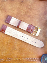Load image into Gallery viewer, 20/18mm NOS leather strap, brown
