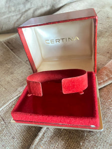 Certina vintage watch box