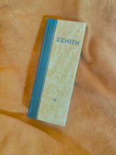 Load image into Gallery viewer, Rare &quot;Book Shape&quot; Zenith box from the 50&#39;s