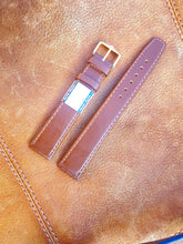Load image into Gallery viewer, 18/16mm NOS Alfa strap brown