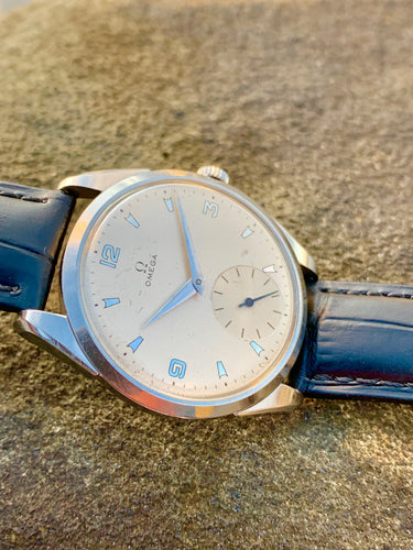 1956 Rare Omega CK 2900 with original Omega sticker and unpolished case
