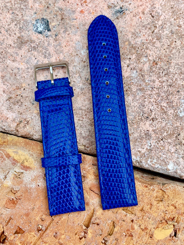 19/19mm Genuine Lizard handmade in Italy