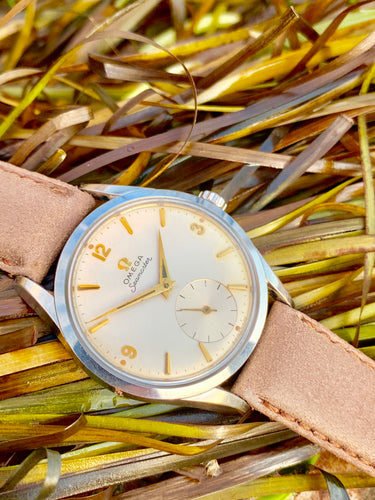 1958 Omega Seamaster First gen. “Seahorse medallion case back”