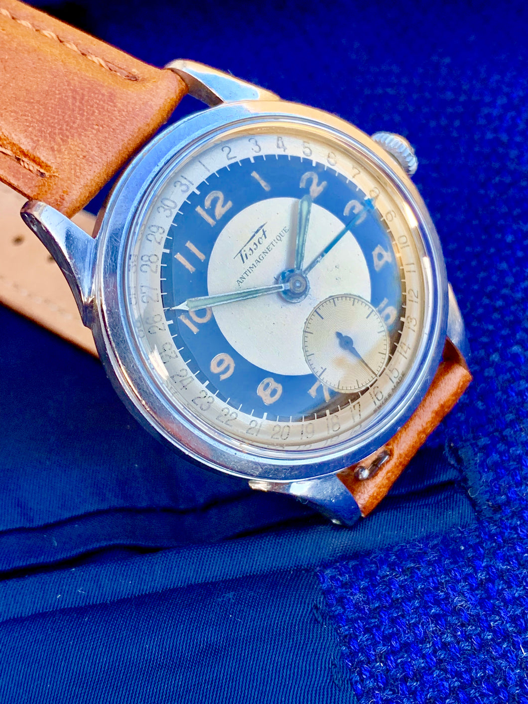 1948 Tissot Pointerdate with the famous cal. 27
