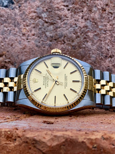 1982 Rolex, Oyster Perpetual, Datejust (T Swiss T), Chronometer, Ref nr. 16013