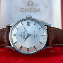 Load image into Gallery viewer, 1968 Gérald Genta Omega Constellation Pie-Pan steel, &quot;dog legs&quot;-case and original boxes